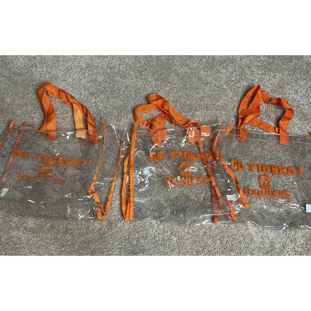 Clemson University Tigers NCAA Merchandise Tailgate Lot W/ Cups, Earmuffs, Bags